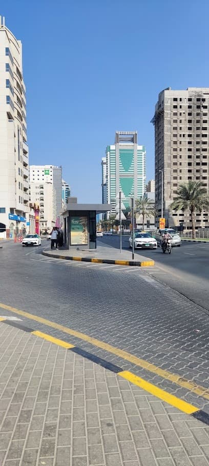 Sharjah, King Faisal Road, Adnoc Petrol Station 2